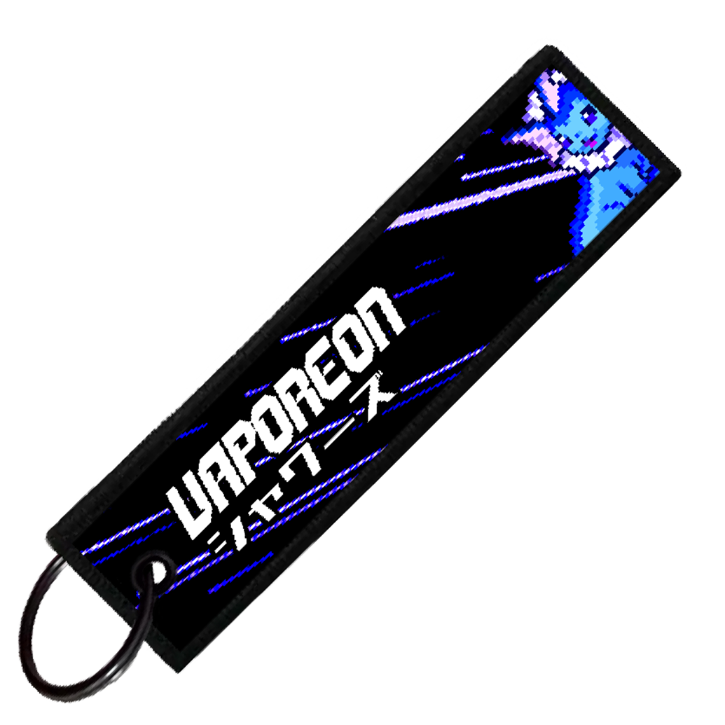 "JAPANESE VAPOREON" CUSTOM KEY TAG
