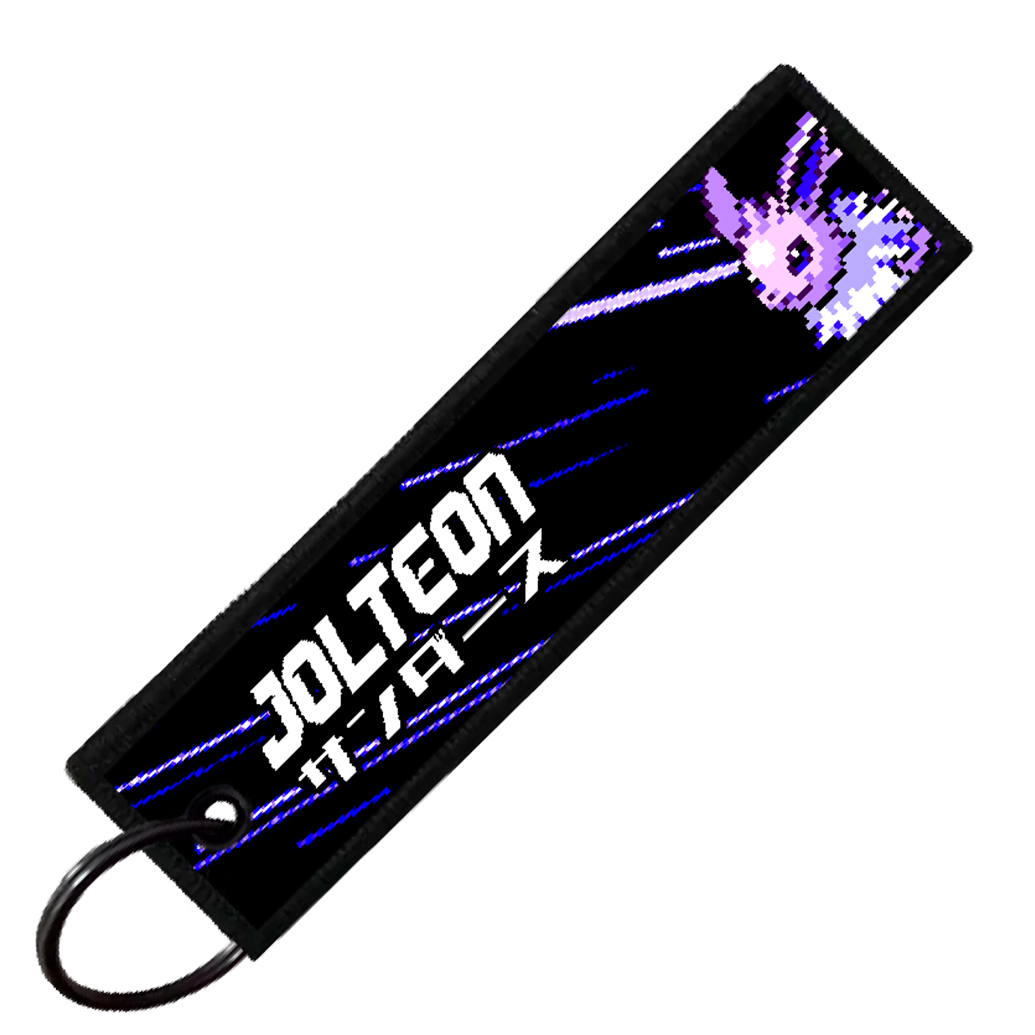 "JAPANESE JOLTEON" CUSTOM KEY TAG