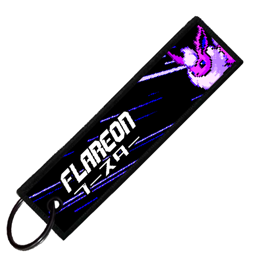 "JAPANESE FLAREON" CUSTOM KEY TAG