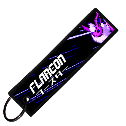"JAPANESE FLAREON" CUSTOM KEY TAG