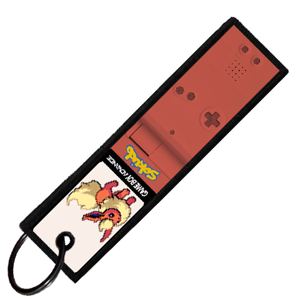 "FLAREON GAMEBOY" CUSTOM KEY TAG