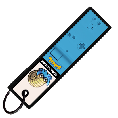 "OMANYTE GAMEBOY" CUSTOM KEY TAG