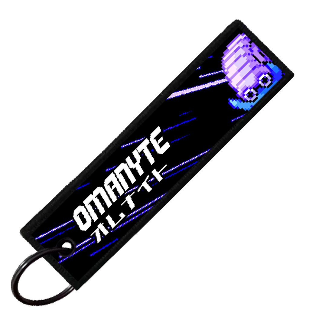 "JAPANESE OMANYTE" CUSTOM KEY TAG