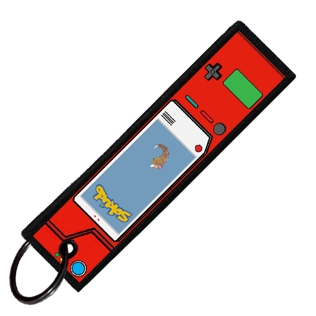 "WEEDLE POKEDEX" CUSTOM KEY TAG