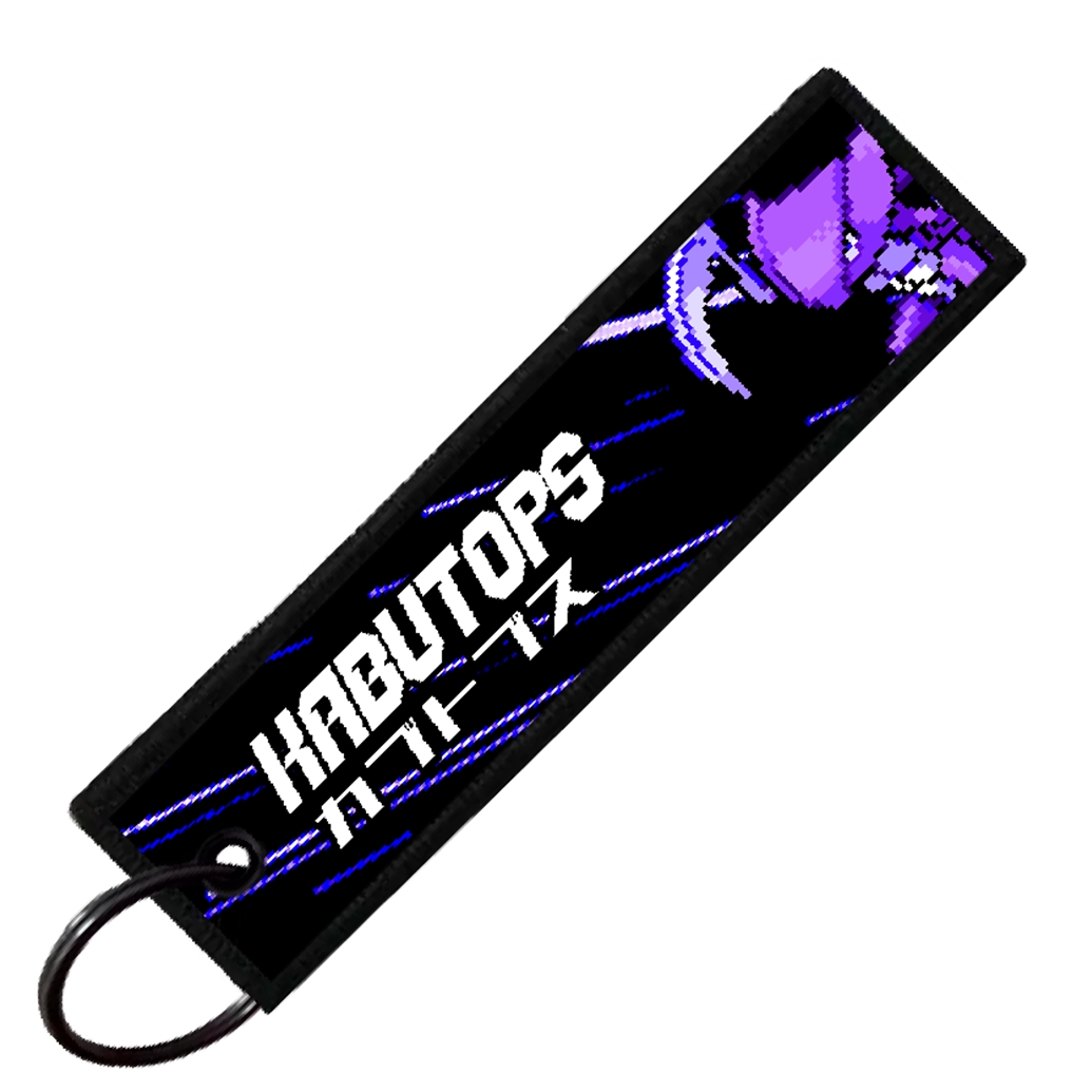"JAPANESE KABUTOPS" CUSTOM KEY TAG