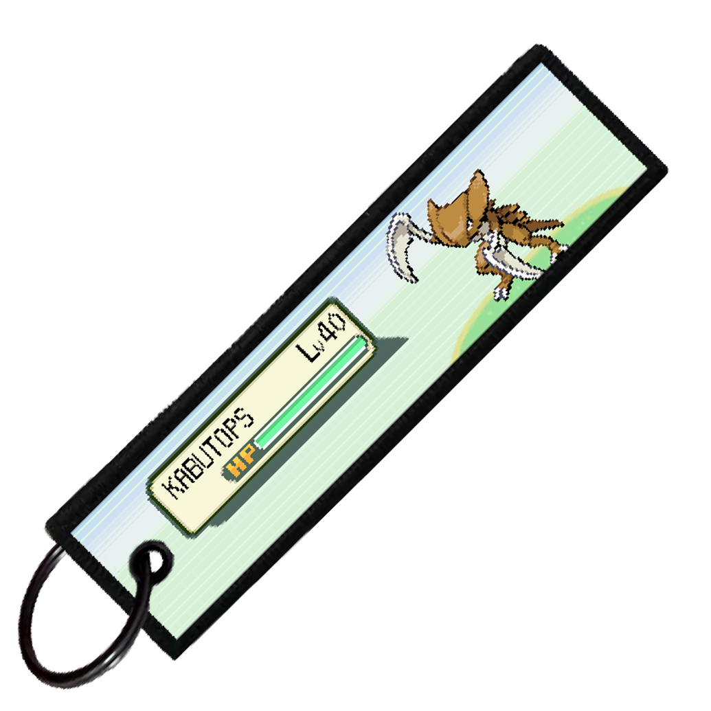 "KABUTOPS BATTLE ENCOUNTER" CUSTOM KEY TAG