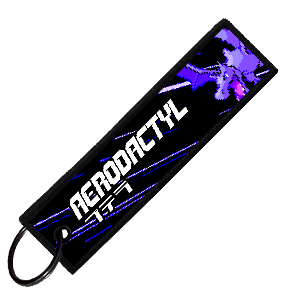"JAPANESE AERODACTYL" CUSTOM KEY TAG