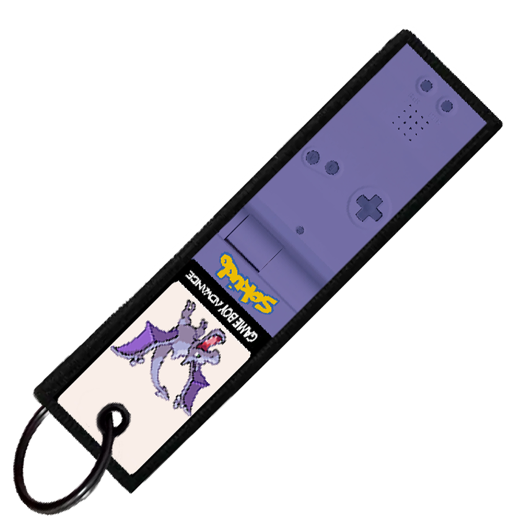 "AERODACTYL GAMEBOY" CUSTOM KEY TAG