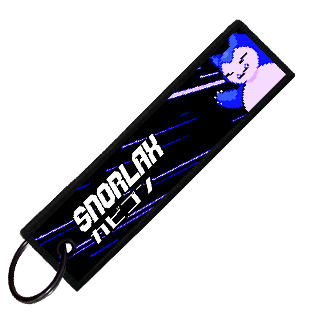 "JAPANESE SNORLAX" CUSTOM KEY TAG