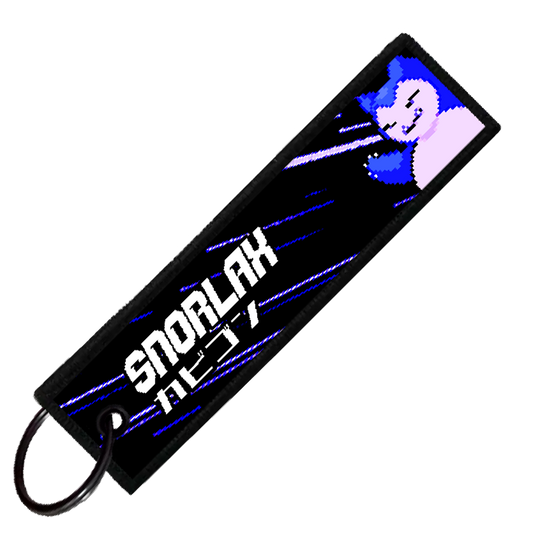 "JAPANESE SNORLAX" CUSTOM KEY TAG