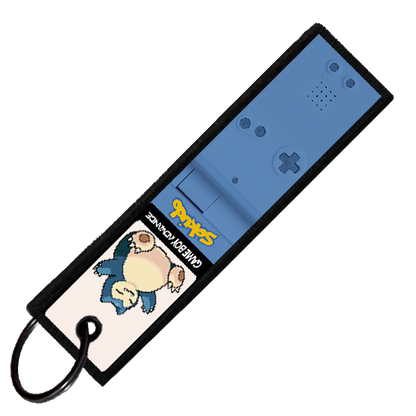 "SNORLAX GAMEBOY" CUSTOM KEY TAG