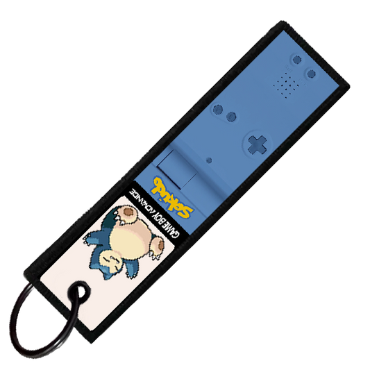 "SNORLAX GAMEBOY" CUSTOM KEY TAG