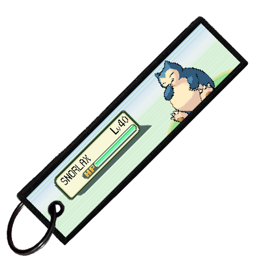 "SNORLAX BATTLE ENCOUNTER" CUSTOM KEY TAG