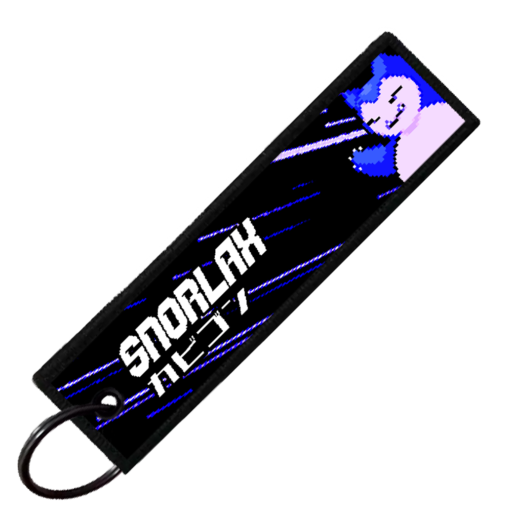 "JAPANESE SNORLAX" CUSTOM KEY TAG