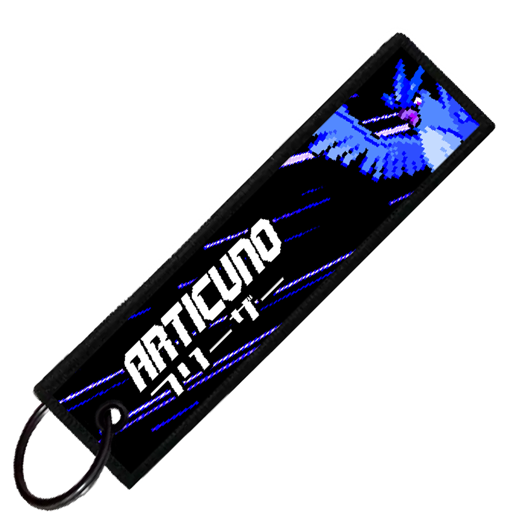 "JAPANESE ARTICUNO" CUSTOM KEY TAG