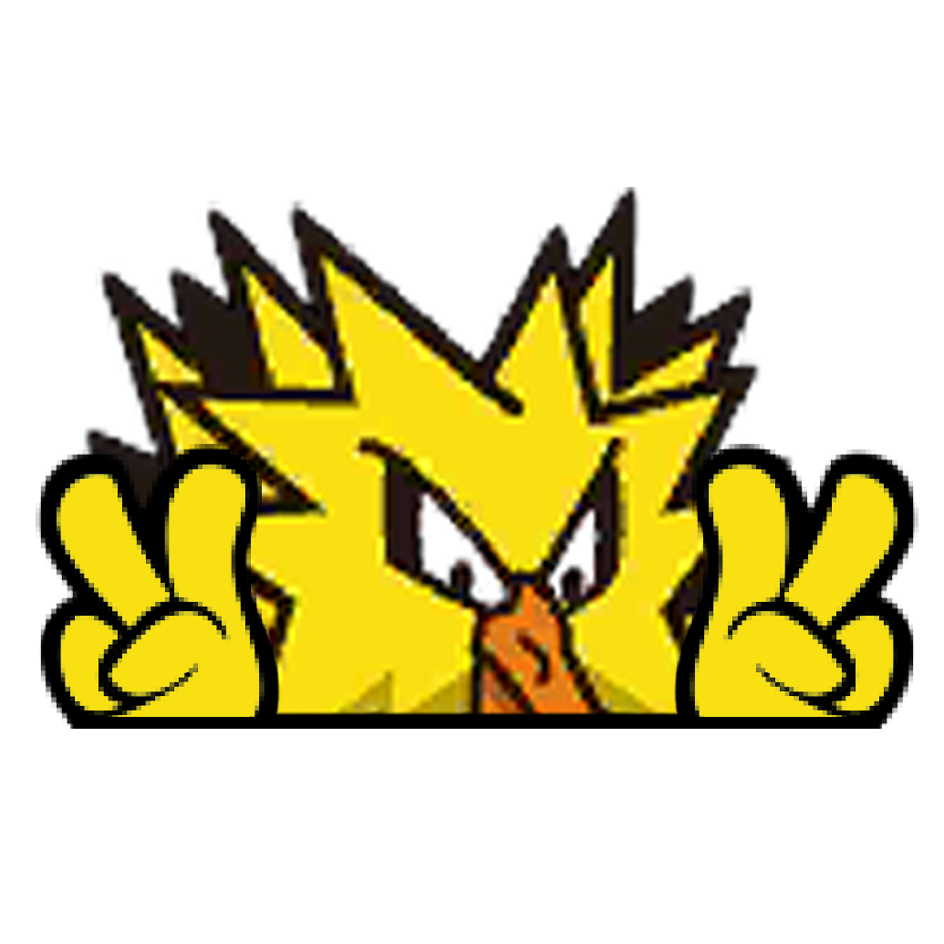 "ZAPDOS HEAD" WINDOW PEEKER