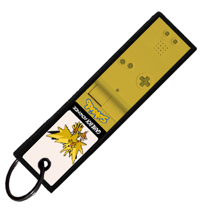 "ZAPDOS GAMEBOY" CUSTOM KEY TAG