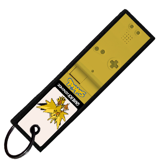 "ZAPDOS GAMEBOY" CUSTOM KEY TAG