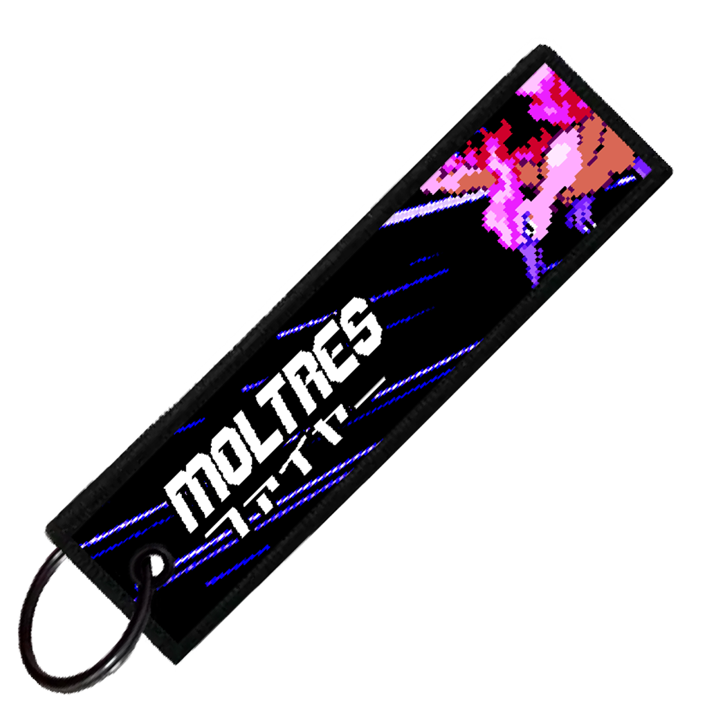 "JAPANESE MOLTRES" CUSTOM KEY TAG