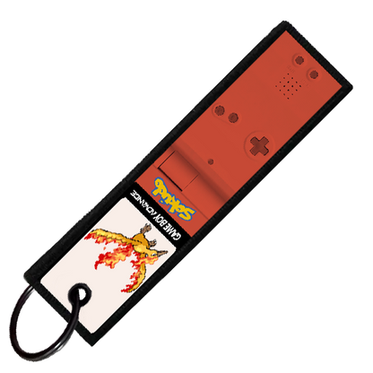 "MOLTRES GAMEBOY" CUSTOM KEY TAG
