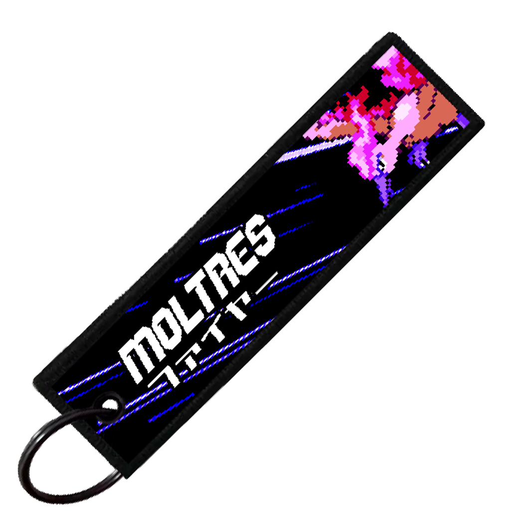 "JAPANESE MOLTRES" CUSTOM KEY TAG