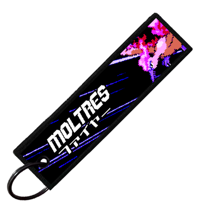 "JAPANESE MOLTRES" CUSTOM KEY TAG