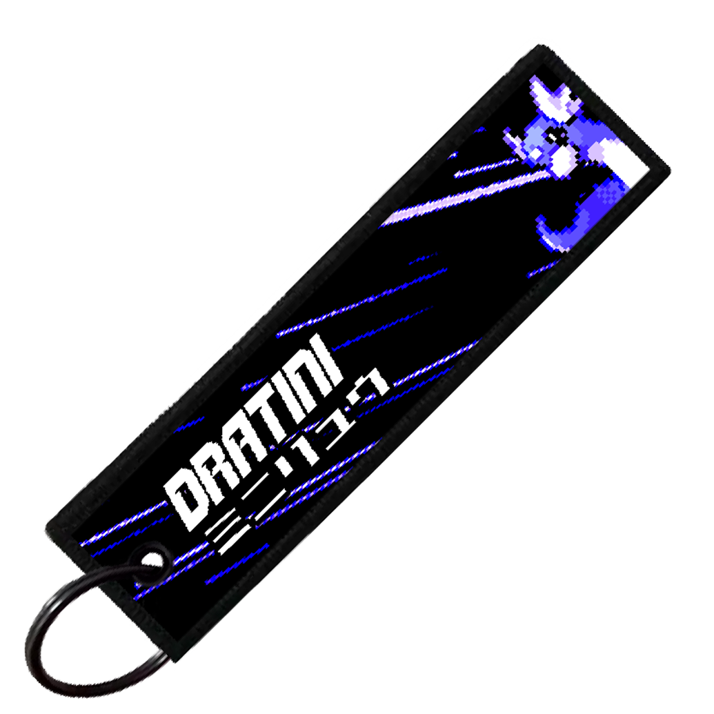 "JAPANESE DRATINI" CUSTOM KEY TAG