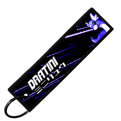 "JAPANESE DRATINI" CUSTOM KEY TAG