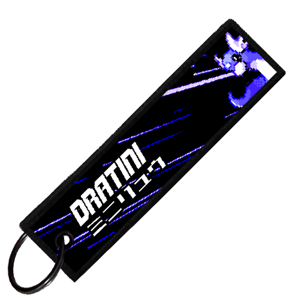 "JAPANESE DRATINI" CUSTOM KEY TAG