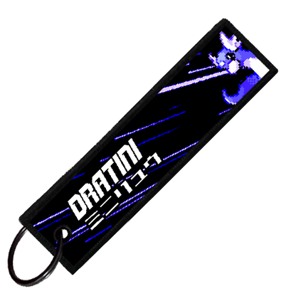 "JAPANESE DRATINI" CUSTOM KEY TAG