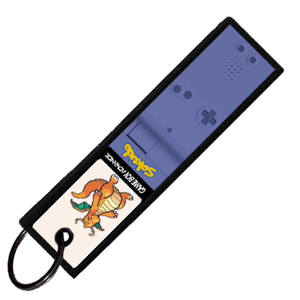 "DRAGONITE GAMEBOY" CUSTOM KEY TAG