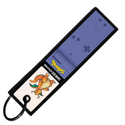 "DRAGONITE GAMEBOY" CUSTOM KEY TAG