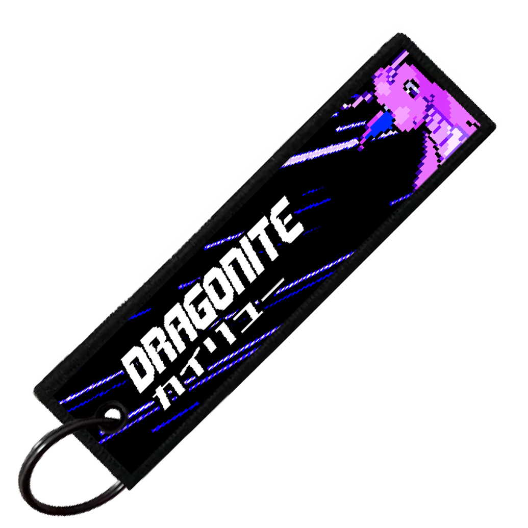 "JAPANESE DRAGONITE" CUSTOM KEY TAG