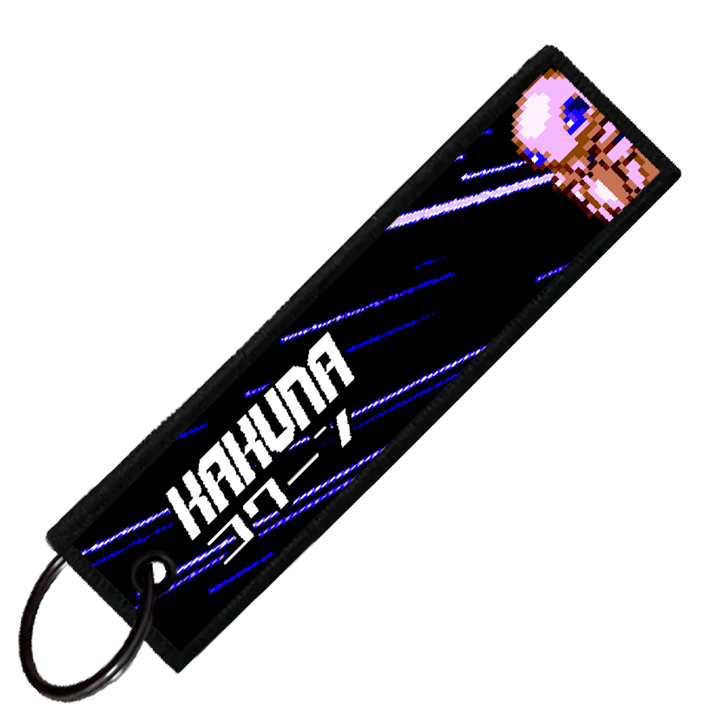 "JAPANESE KAKUNA" CUSTOM KEY TAG