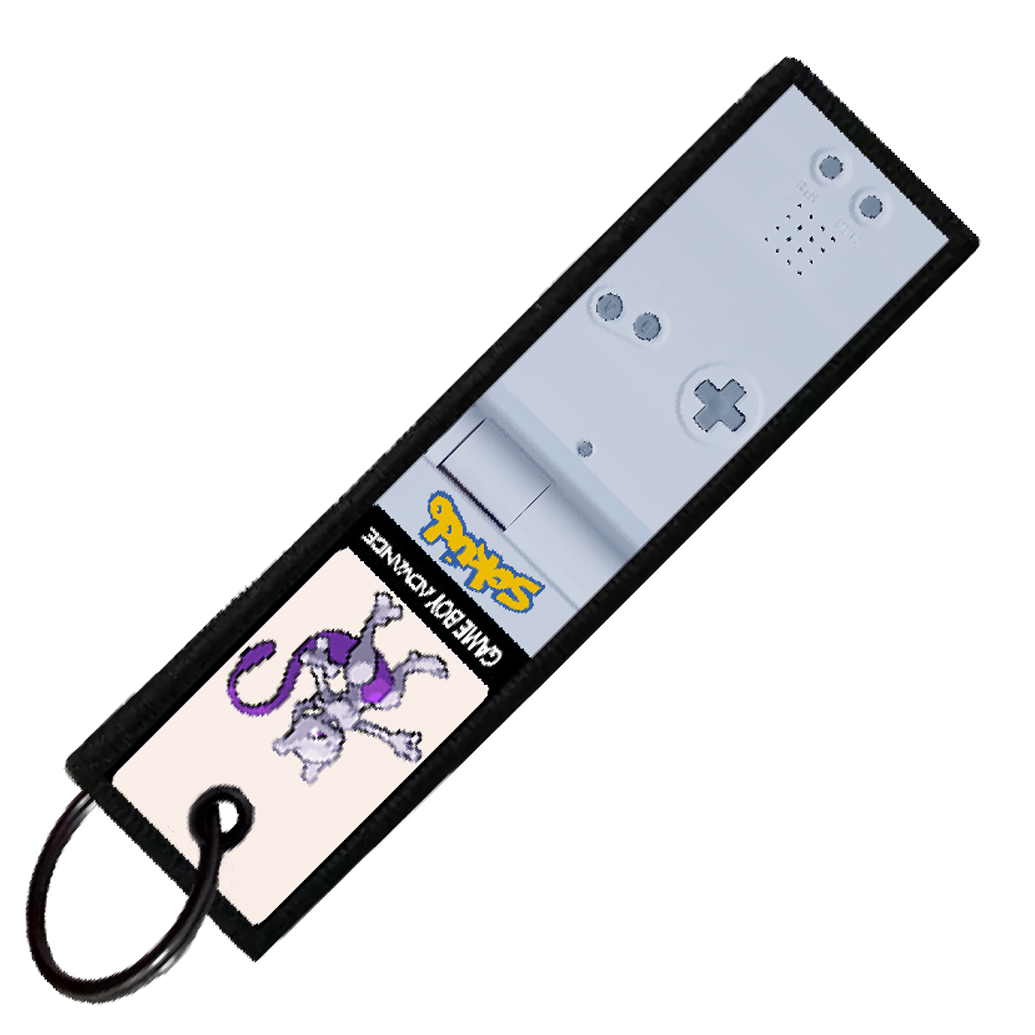 "MEWTWO GAMEBOY" CUSTOM KEY TAG