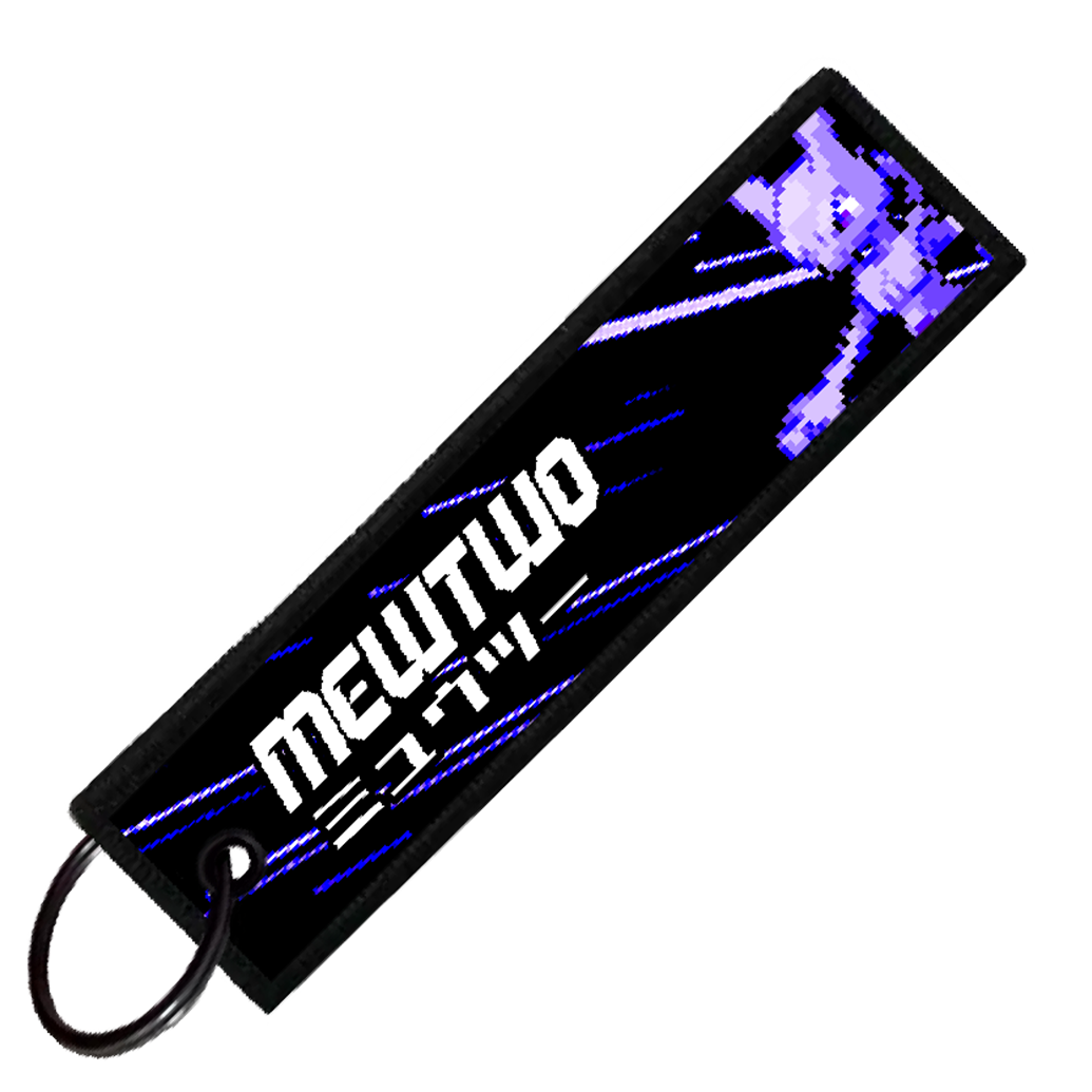 "JAPANESE MEWTWO" CUSTOM KEY TAG