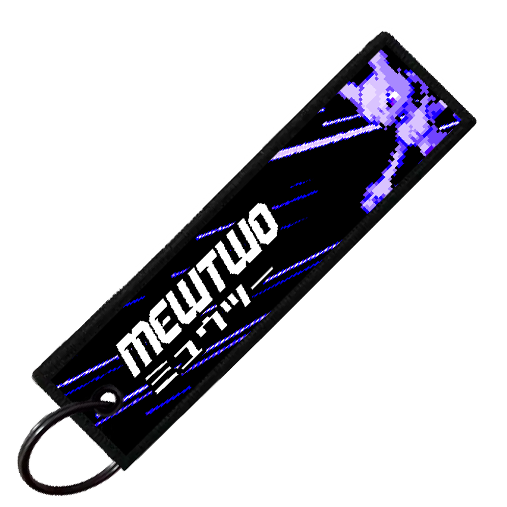 "JAPANESE MEWTWO" CUSTOM KEY TAG