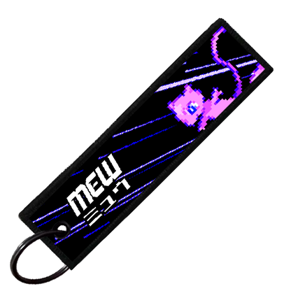 "JAPANESE MEW" CUSTOM KEY TAG