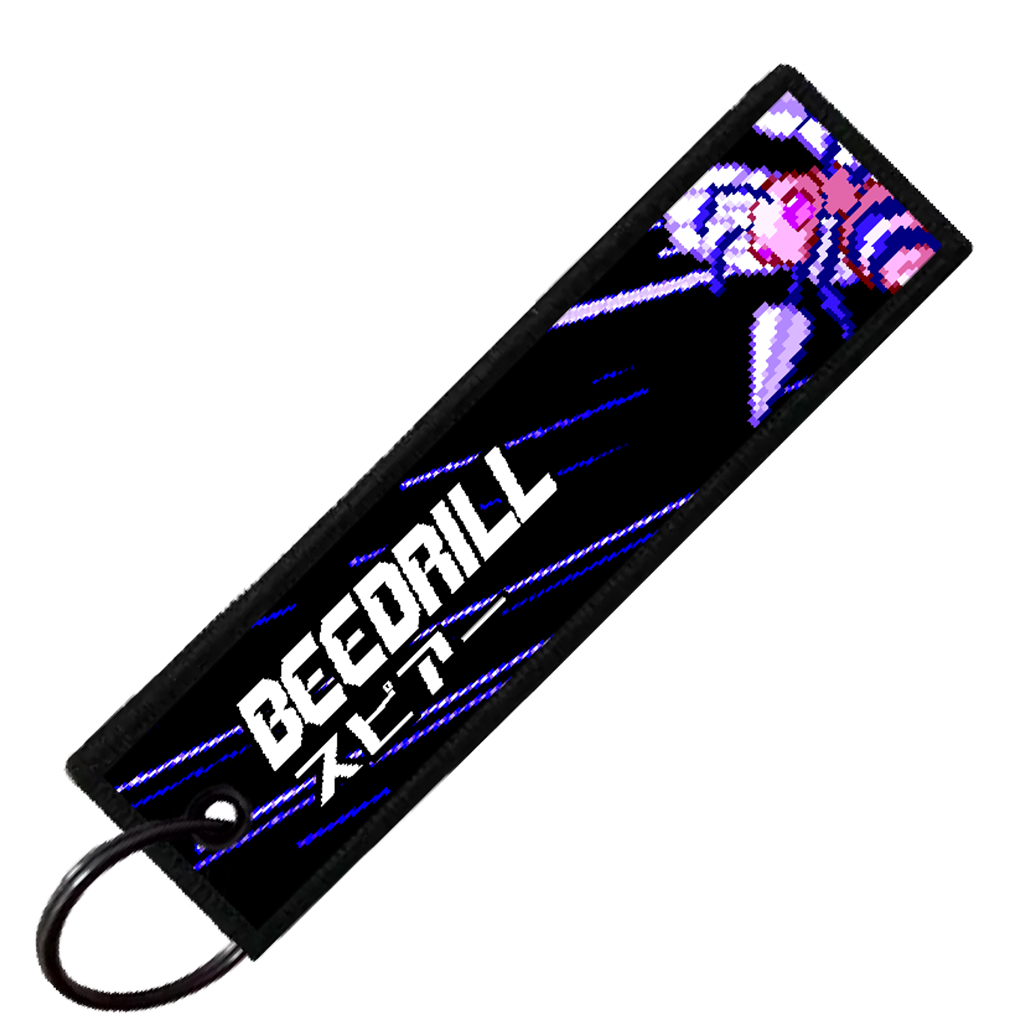 "JAPANESE BEEDRILL" CUSTOM KEY TAG