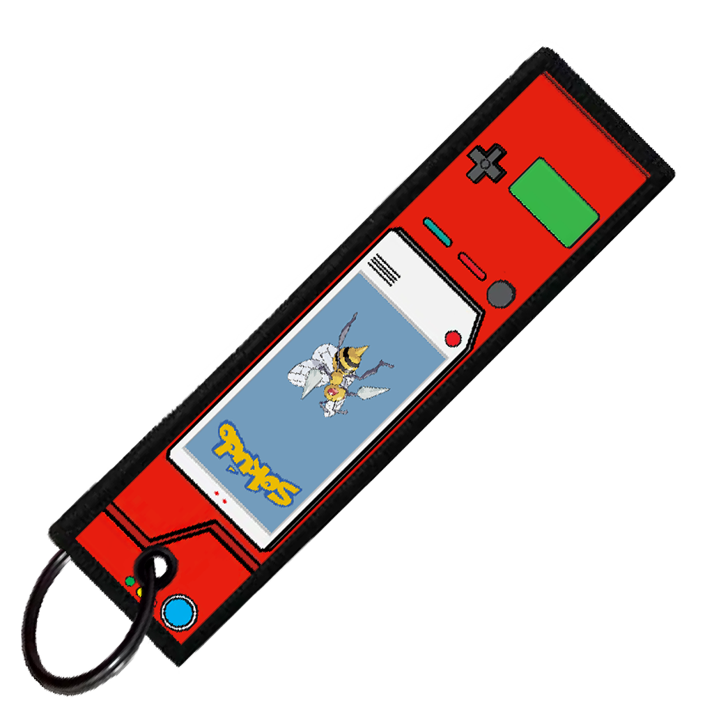 "BEEDRILL POKEDEX" CUSTOM KEY TAG