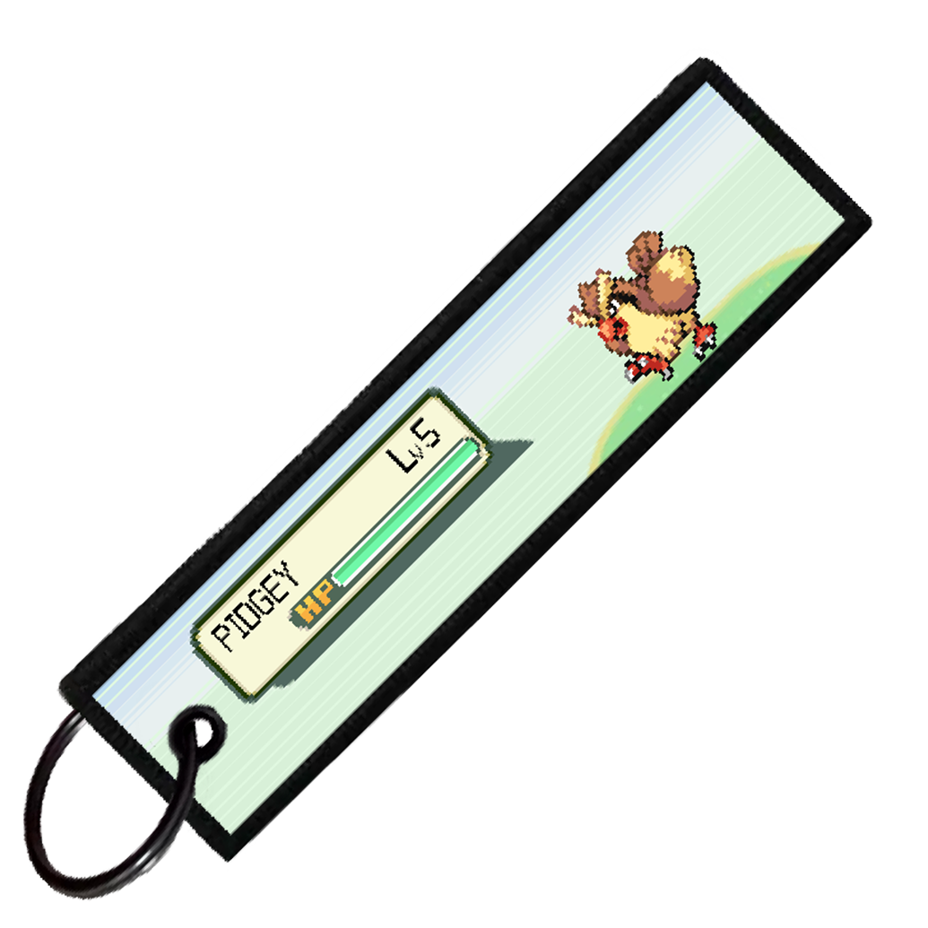 "PIDGEY BATTLE ENCOUNTER" CUSTOM KEY TAG