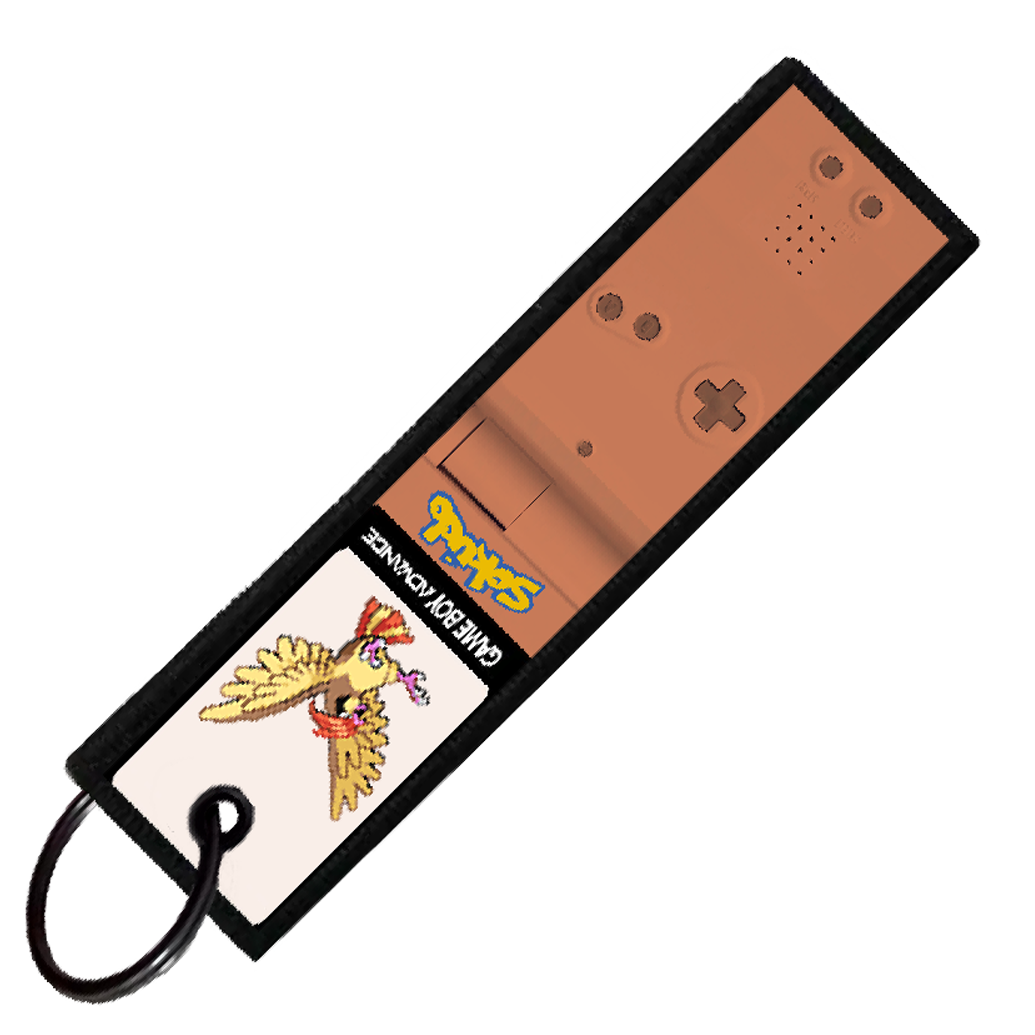 "PIDGEOTTO GAMEBOY" CUSTOM KEY TAG