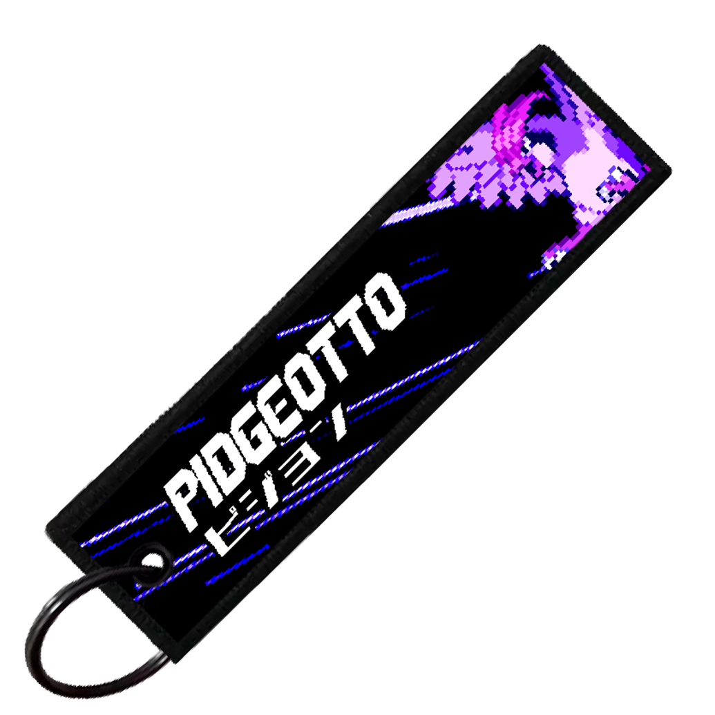 "JAPANESE PIDGEOTTO" CUSTOM KEY TAG