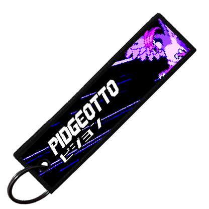 "JAPANESE PIDGEOTTO" CUSTOM KEY TAG