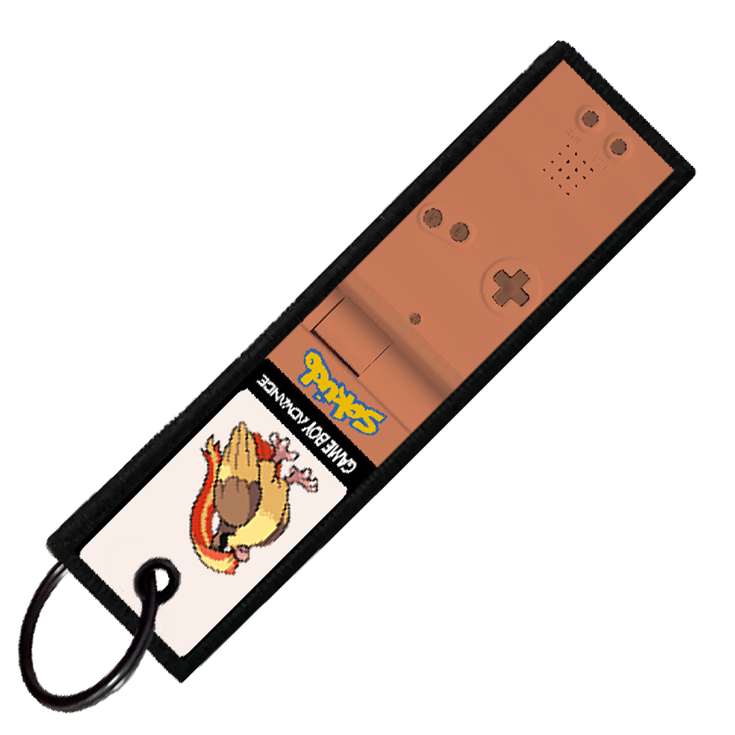 "PIDGEOT GAMEBOY" CUSTOM KEY TAG