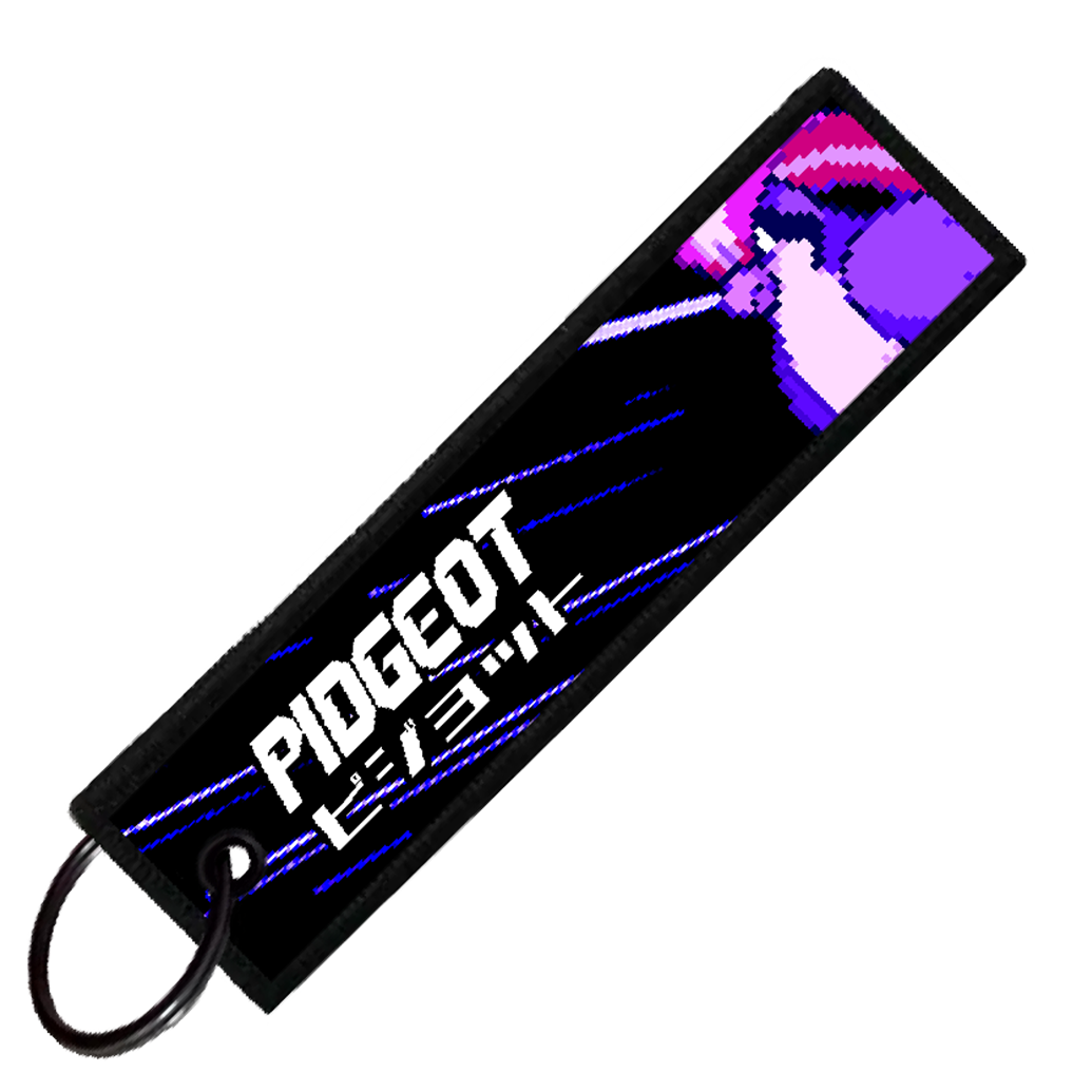 "JAPANESE PIDGEOT" CUSTOM KEY TAG