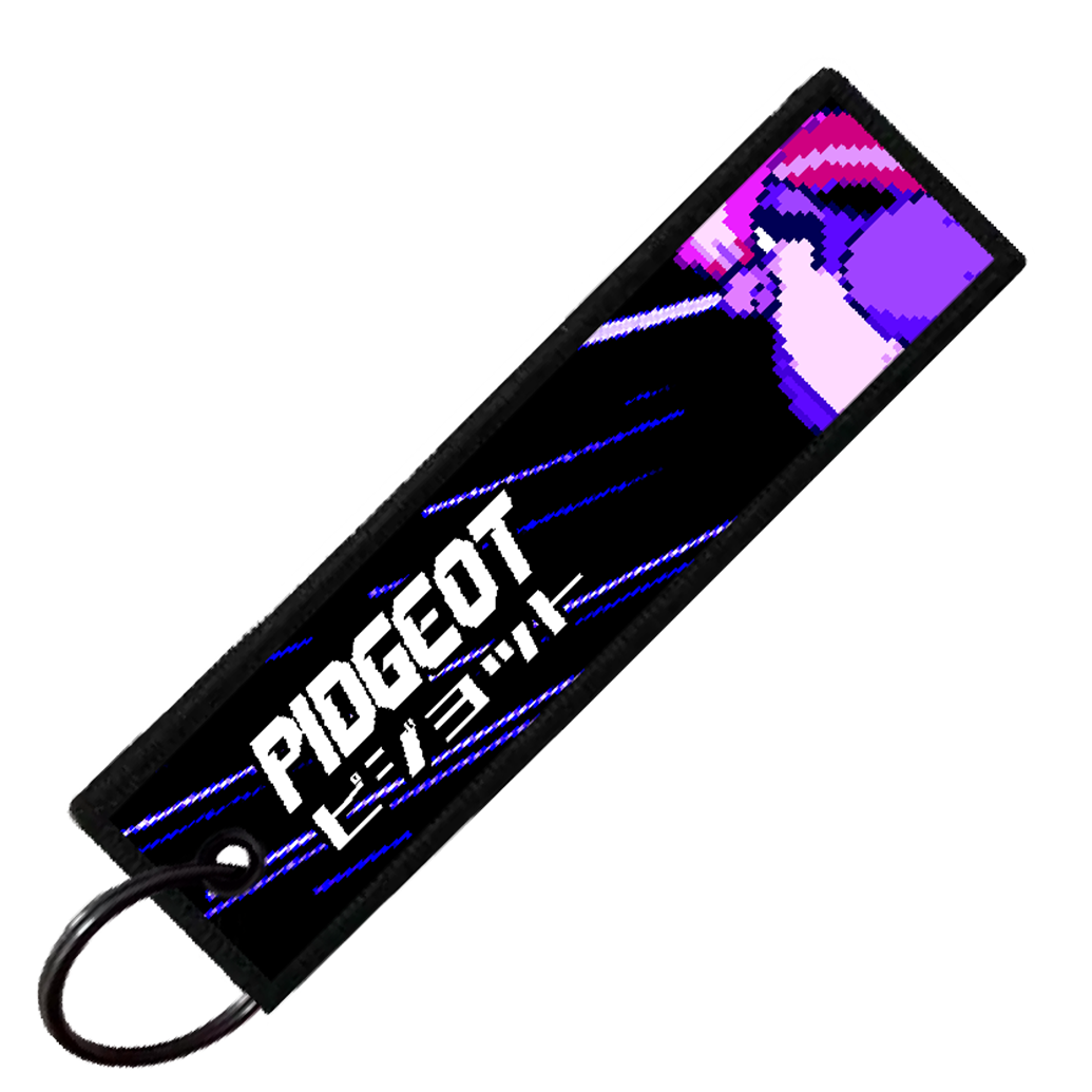 "JAPANESE PIDGEOT" CUSTOM KEY TAG