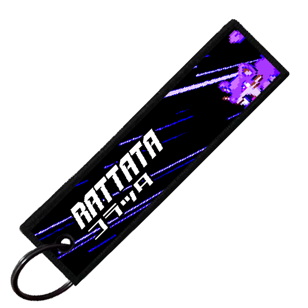 "JAPANESE RATTATA" CUSTOM KEY TAG