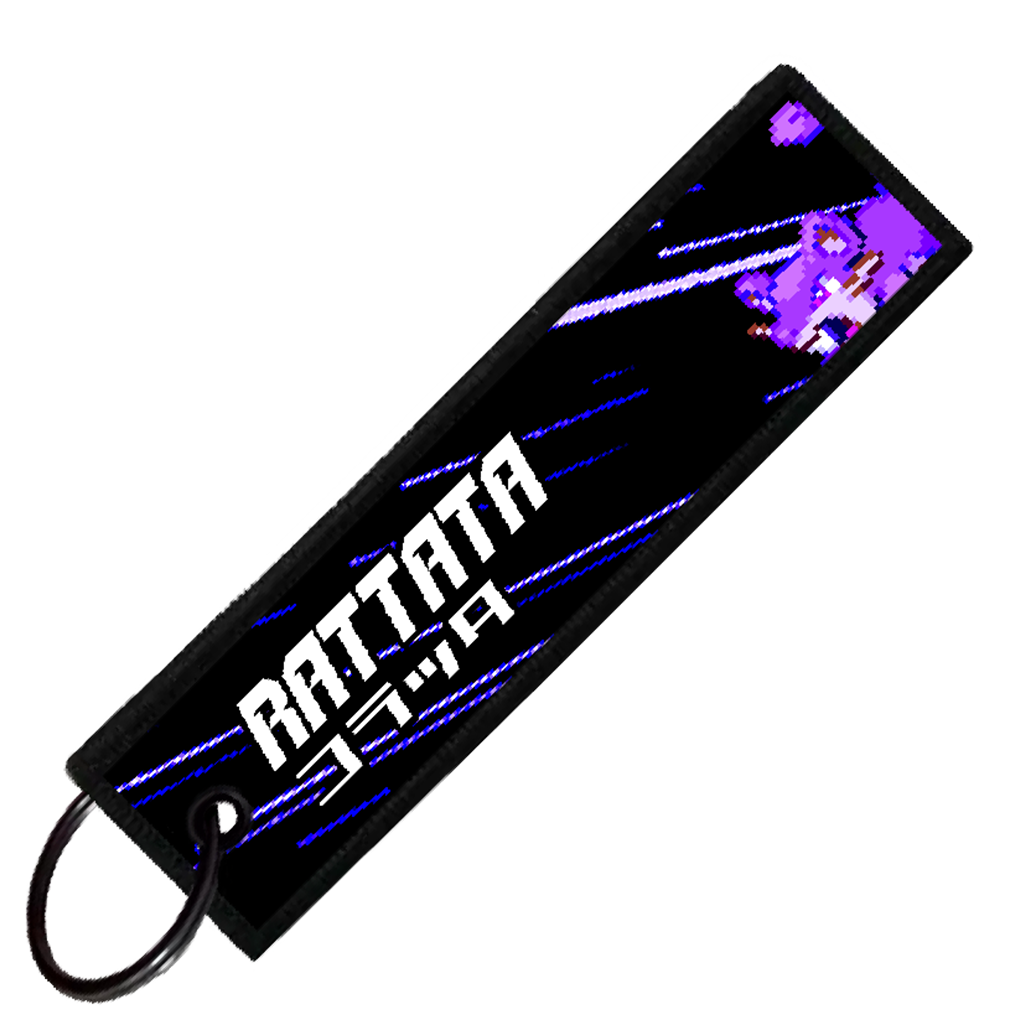 "JAPANESE RATTATA" CUSTOM KEY TAG