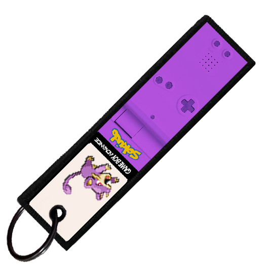 "RATTATA GAMEBOY" CUSTOM KEY TAG